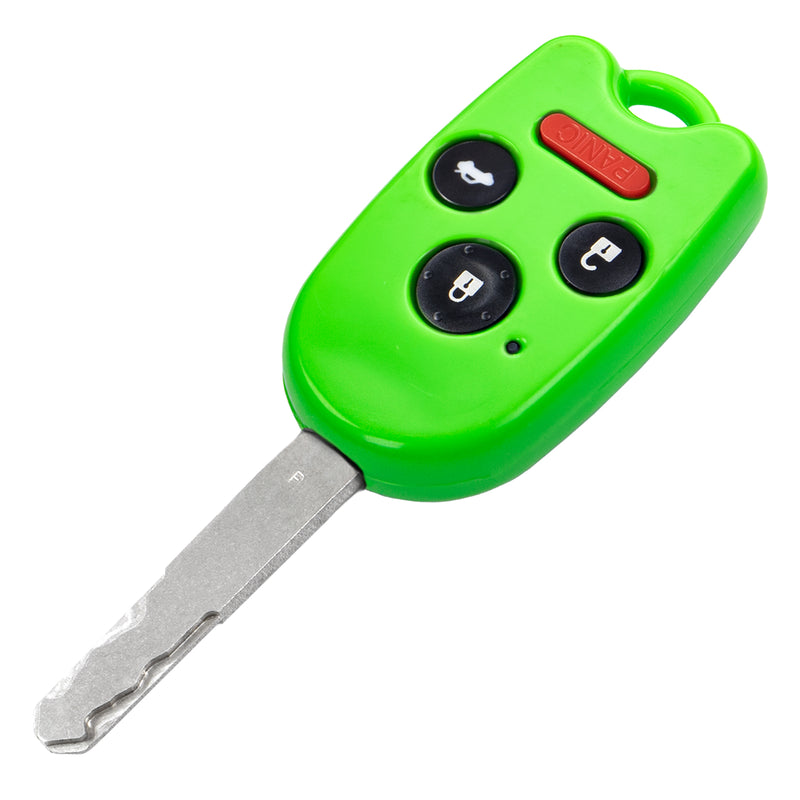 Green Honda Key Replacement Shell (4 button) by StauberBest