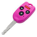 Pink Honda Key Replacement Shell (4 button) by StauberBest
