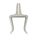 Cubicle Sneeze Guard - Side Grip Divides Employees at their Work Stations.