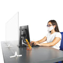STAUBER Best Sneeze Guard - Clear Acrylic, Plexiglass, Shield, Barrier Protects Employees Against Coughing and Sneezing Customers. (Stands Included)