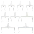 STAUBER Best Cubicle Sneeze Guard - Acrylic Partition Extension. Best temporary solution to divide work stations. (Cubicle Clips Included)