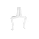 2.5" Cubicle Clip - Holder for Sneeze Guard panels no tools required.