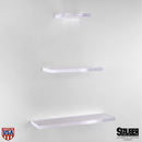 Clear Acrylic Wall Floating Shelf  3 sizes