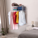 single box clear acrylic with clear acrylic hangers