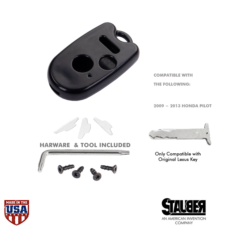 Replacement Key Fob Shell For Honda Pilot (2005-2008) – Case Only