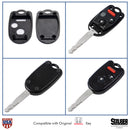 Honda Key 2 button Replacement Shell BLACK