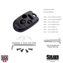 2003-2014 Honda Acura /Replacement 4-Button Remote Head Key Shell by StauberBest