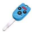 Blue Honda Key Replacement Shell (4 button) by StauberBest