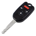 Black Honda Key Replacement Shell (4 button) by StauberBest