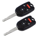 Black Honda Key Replacement Shell (4 button) by StauberBest