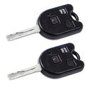 1998-2010 Lexus / Rounded Replacement 3-Button Remote Head Key Shell by StauberBest