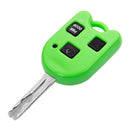 1998-2010 Lexus / Rounded Replacement 3-Button Remote Head Key Shell by StauberBest