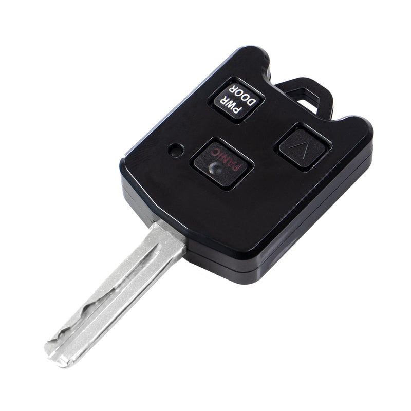 1998-2010 Lexus/ Square Replacement 3-Button Remote Head Key Shell by