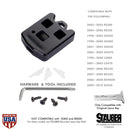 1998-2010 Lexus/ Square Replacement 3-Button Remote Head Key Shell by StauberBest