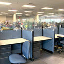 STAUBER Best Cubicle Sneeze Guard - Acrylic Partition Extension. Best temporary solution to divide work stations. (Cubicle Clips Included)