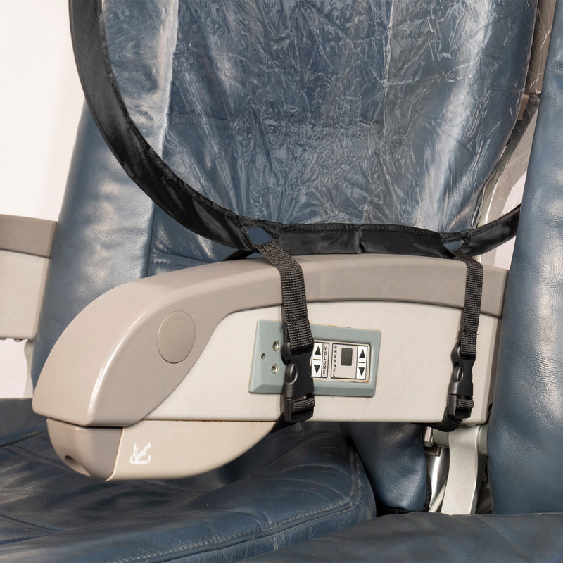 STAUBER Best Airplane Sneeze Guard - This Personal Airplane Seat Divider is Reusable, Portable, Collapsable, Flexible, and User Friendly - Sky Shield