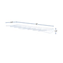 Stauber Best Clear Acrylic Tie and Belt Rack - Organize Your favorite Belts and Ties.