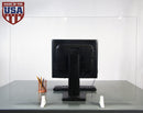 Adhesive Sneeze Guard - Many Sizes Available for Office Desk, Schools and Cubicles. Removable Tape Leaves No Residue. (Stands Included)