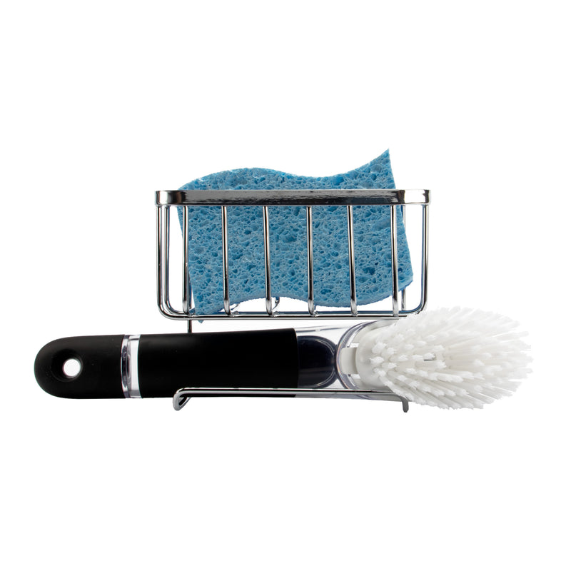 Stauber Best Sponge and Brush Holder - cleaning dishes made simple - Classic style