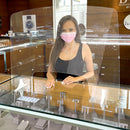 Stauber Best Sneeze Guard with Pass through Opening