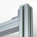 Floor Standing Sneeze Guard For Chemistry Labs Biology/Physics Lab Bench Counter Protection 6'H