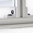 Floor Standing Sneeze Guard For Chemistry Labs Biology/Physics Lab Bench Counter Protection 6'H