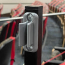 Portable Classroom Sneeze Guard - For Auditoriums, School Desks and Lecture Halls. (Flag and Post)