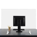 STAUBER Best Sneeze Guard - Clear Acrylic, Plexiglass, Shield, Barrier Protects Employees Against Coughing and Sneezing Customers. (Stands Included)