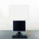 Computer Monitor Sneeze Guard Extender