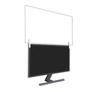 Computer Monitor Sneeze Guard Extender