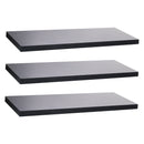 Black Acrylic Wall Floating Shelf 12" x 4" x 1/2"
