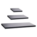 Black Acrylic Wall Floating Shelf set
