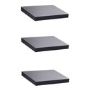 Black Acrylic Wall Floating Shelf 4" x 4" x 1/2"