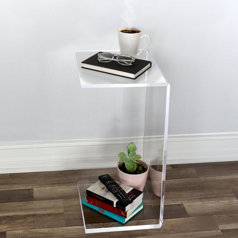 another use for the side clear acrylic table