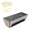 Paddle Mixer and Mud Pan (Stainless Steel) By StauberBest