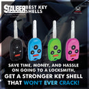 2003-2014 Honda Acura /Replacement 4-Button Remote Head Key Shell by StauberBest